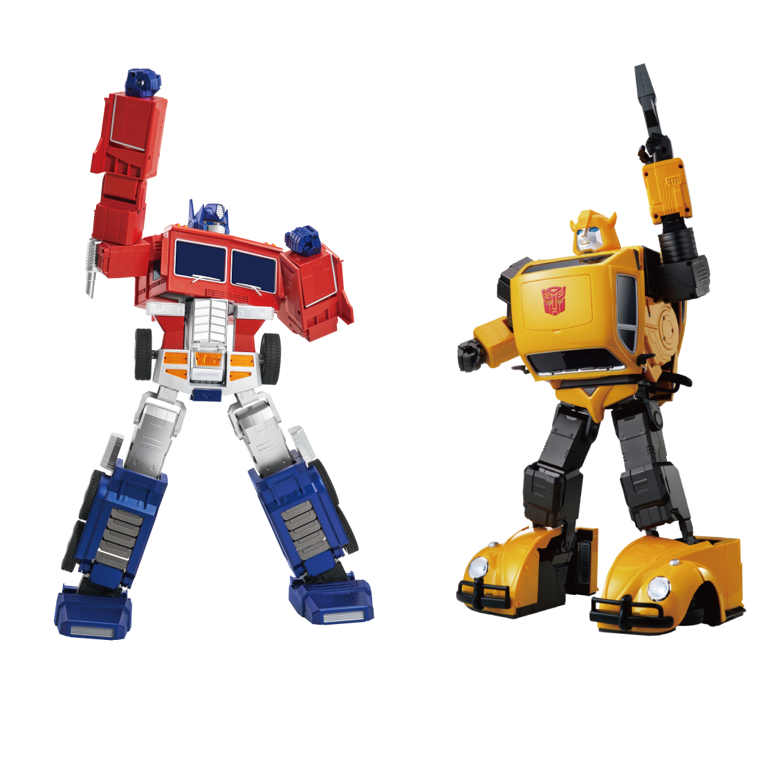 オプティマスプライム バンブルビー セット　リボルテック　トランペッター Robosen set】オプティマスプライム & バンブルビー でオート