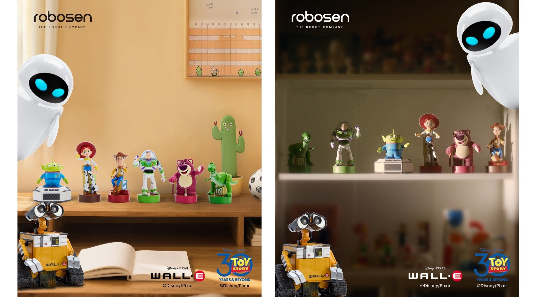 ウッディ、バズ、ジェシー、レックス、ロッツォ、エイリアン